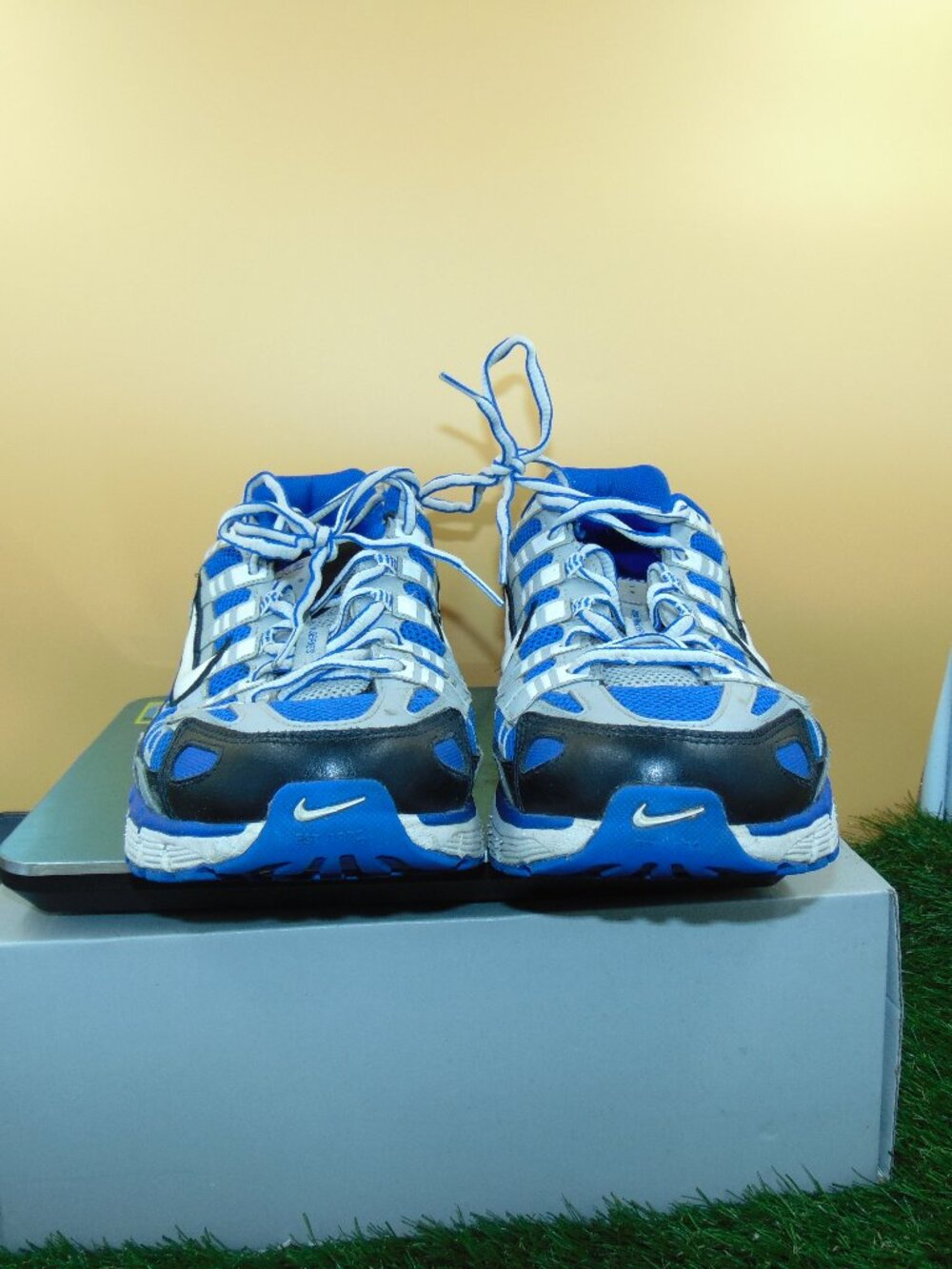 Size 12 - Nike P-6000 Racer Blue Flat Silver
